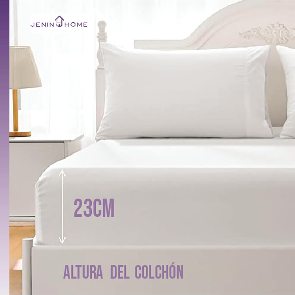 Juego de Sábanas Hoteleras Eco Blancas – Suavidad y Durabilidad para un Descanso Perfecto