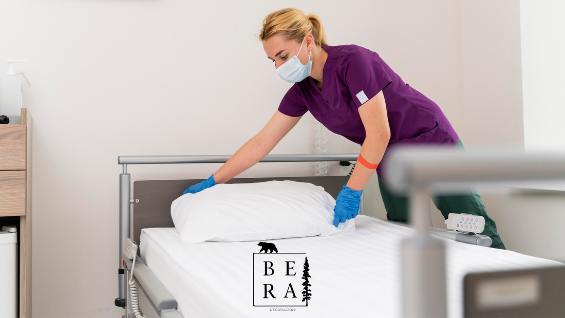 Sábanas hospitalarias que sí aguantan lavadas (y pacientes)