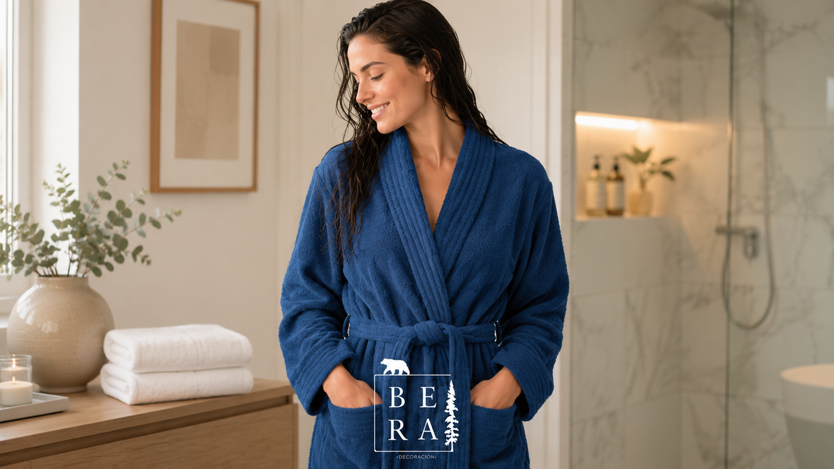 ¿Qué bata de baño comprar? La guía para elegir la ideal según tu estilo de vida