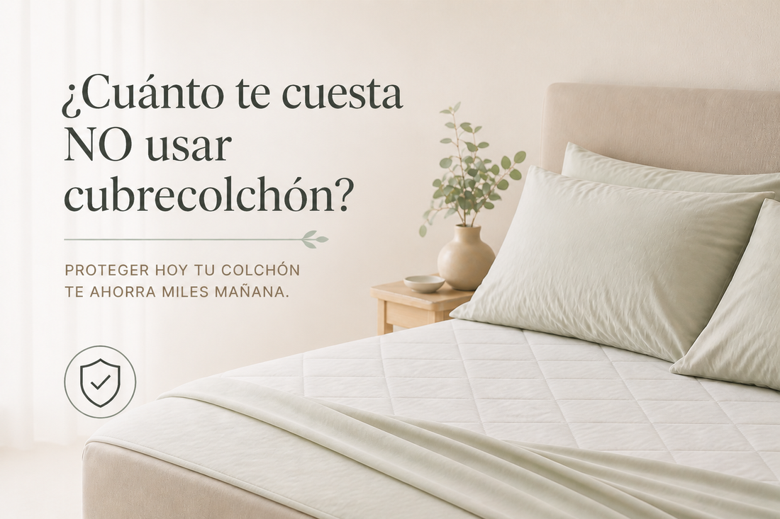 ¿Cuánto te cuesta NO usar cubrecolchón (y por qué deberías cambiar eso hoy)?