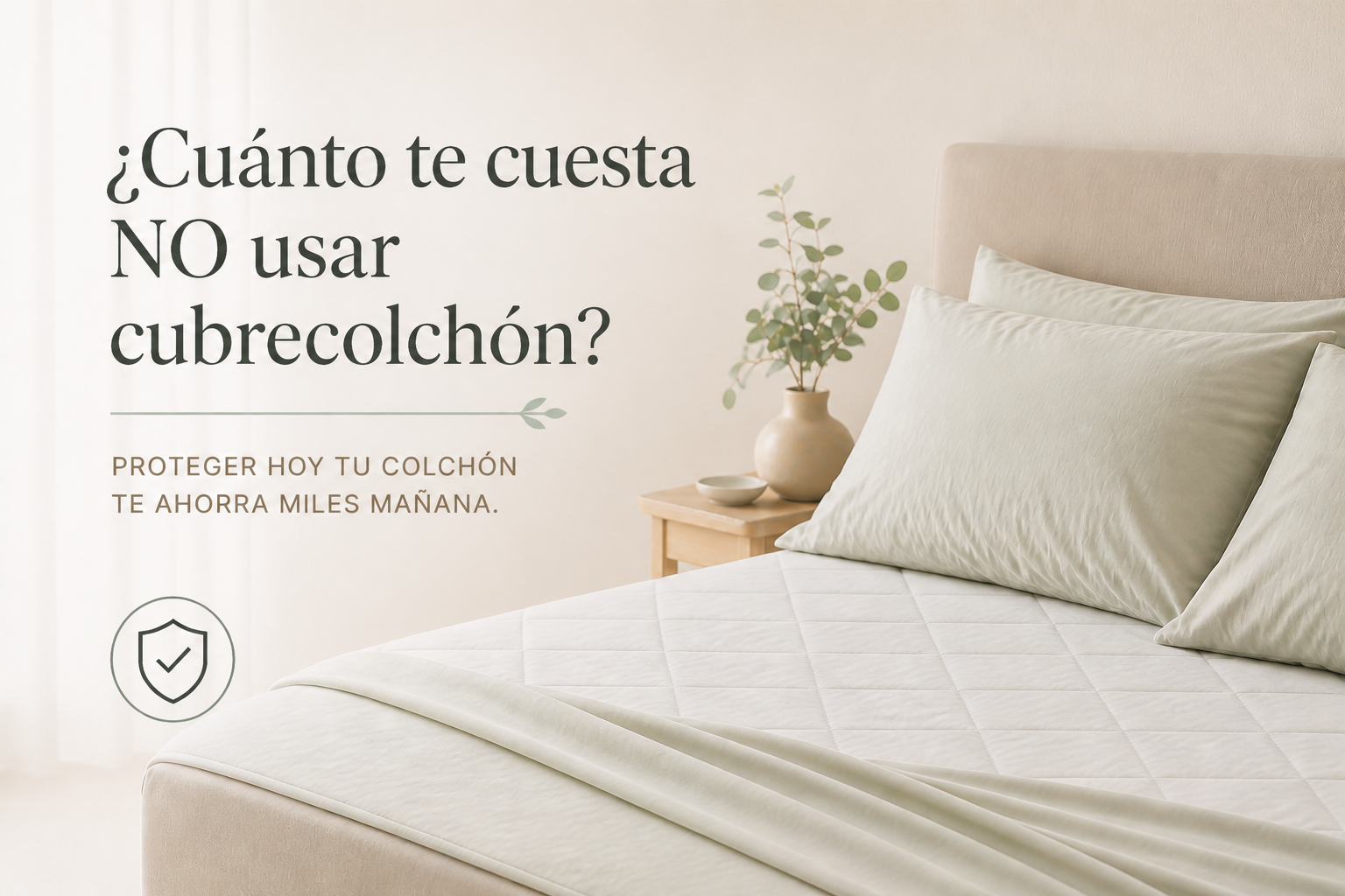 ¿Cuánto te cuesta NO usar cubrecolchón (y por qué deberías cambiar eso hoy)?