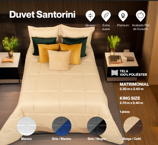 Duvet Santorini