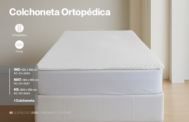 Colchoneta Ortopédica