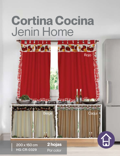 Cortina Cocina Jenin Home