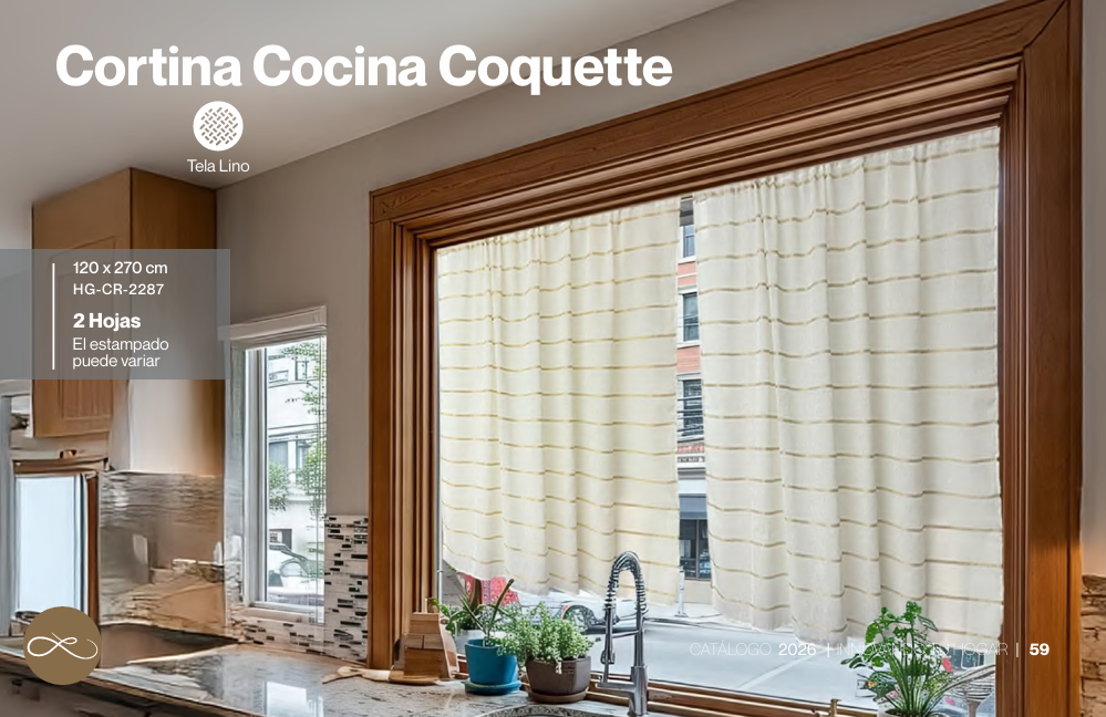 Cortina Cocina Coquette