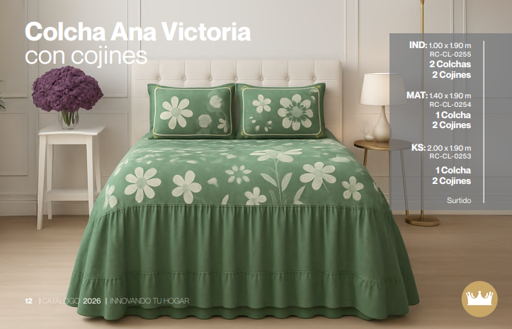 Colcha Ana Victoria