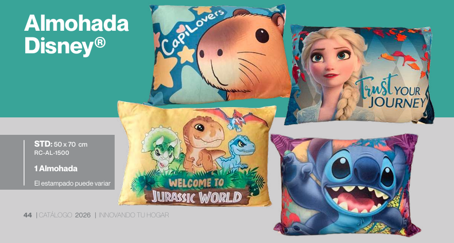 Almohada Disney y varios