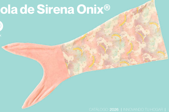 Frazada Cola de Sirena Onix