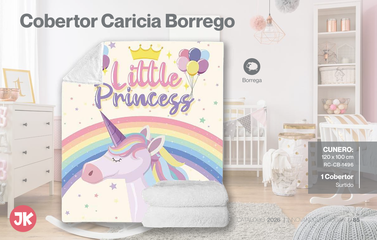 Cobertor Caricia Borrego