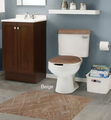 Juego de Baño Memory Foam Estampado