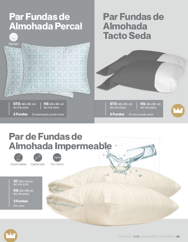 Par de Fundas para Almohada