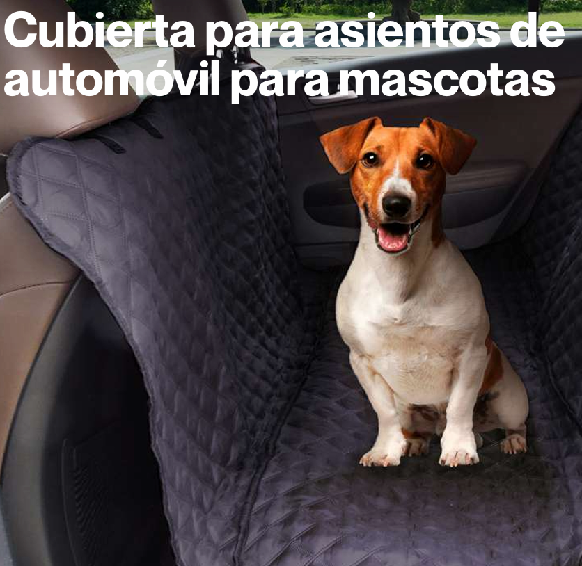 Cubierta para asientos de automóvil para mascotas