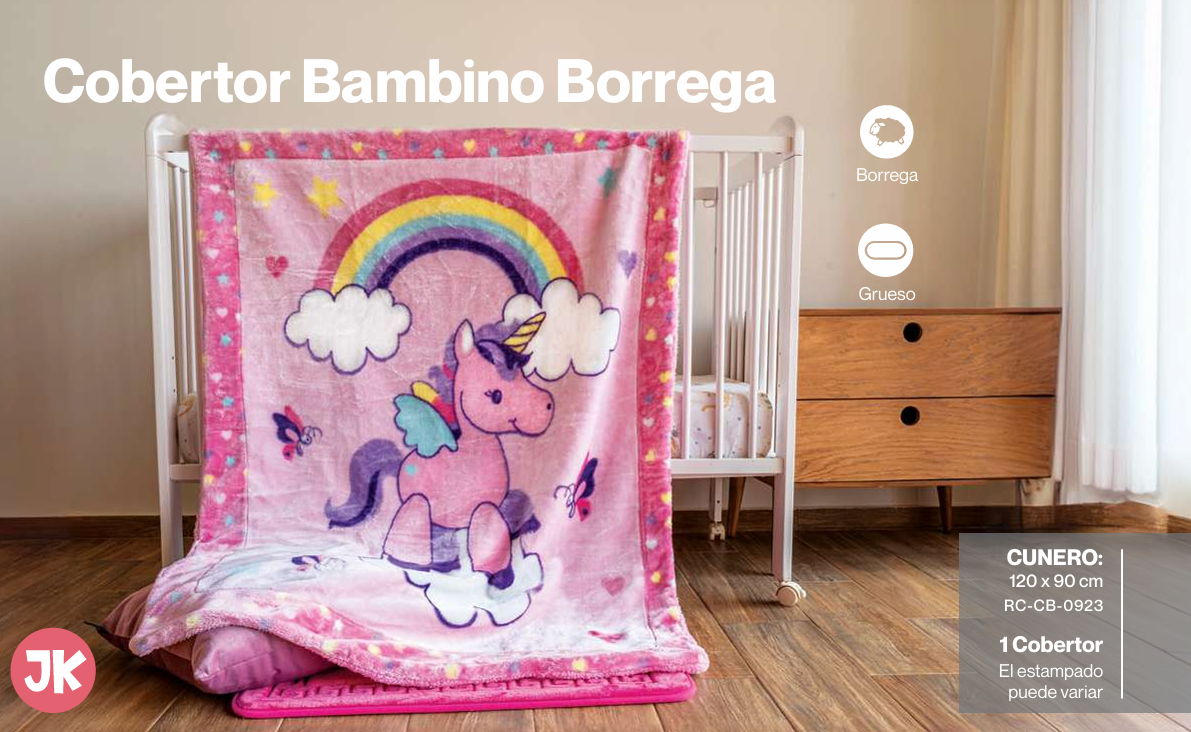 Cobertor Bambino Borrega