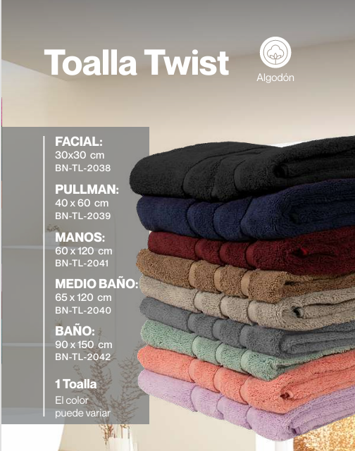 Toalla Twist
