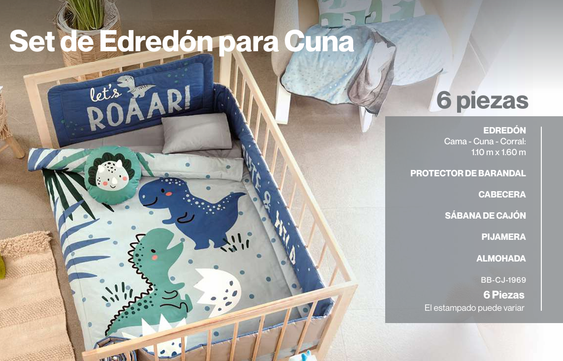 Set de Edredón para Cuna