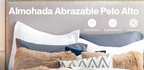 Almohada y cojin pelo alto