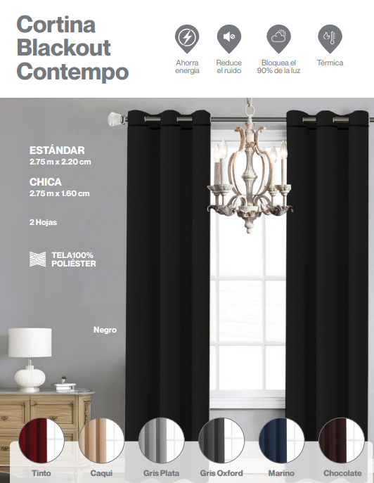 Cortina blackout Contempo