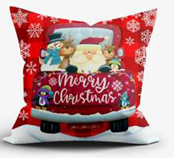 Cojín Terciopelo Navideño HD