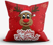 Cojín Terciopelo Navideño HD