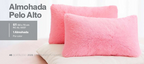 Almohada y cojin pelo alto