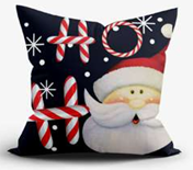 Cojín Terciopelo Navideño HD