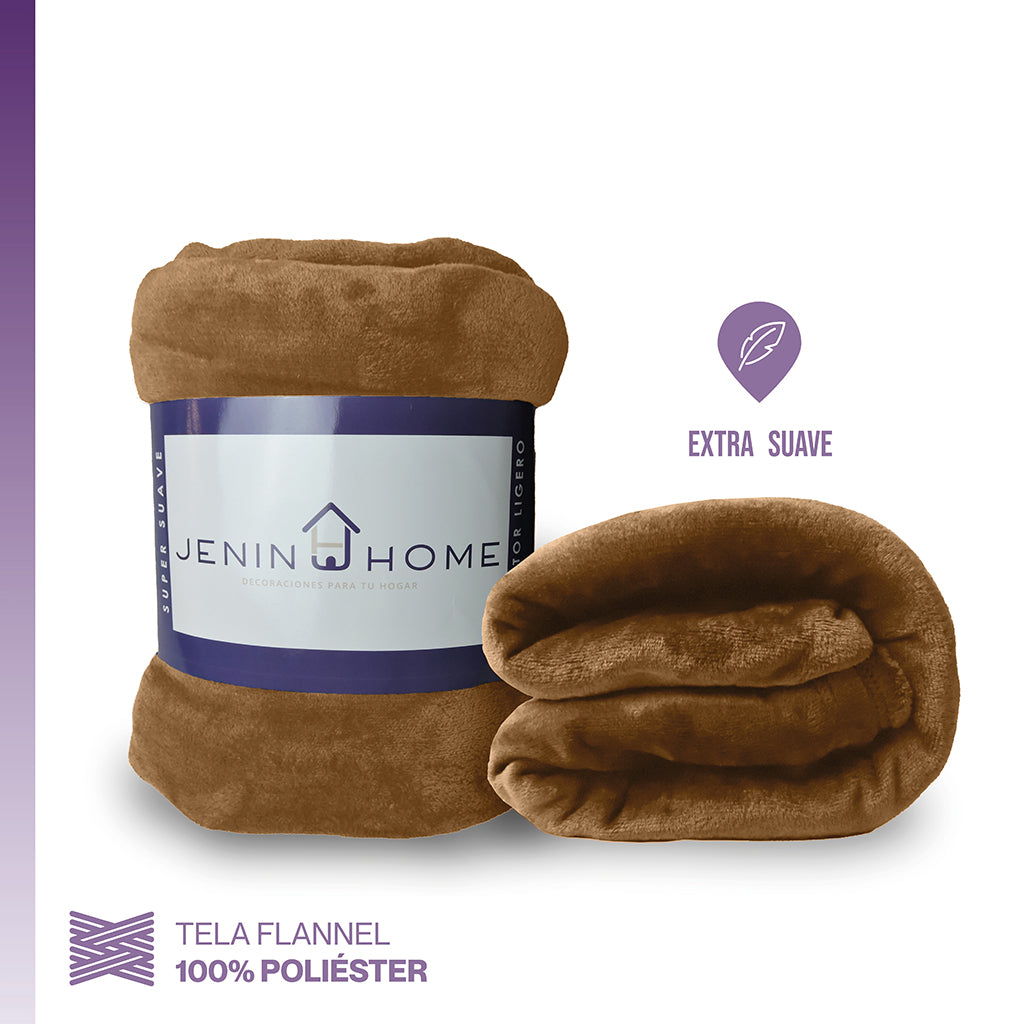 Cobertor Ligero de Flanel 200g Poliéster