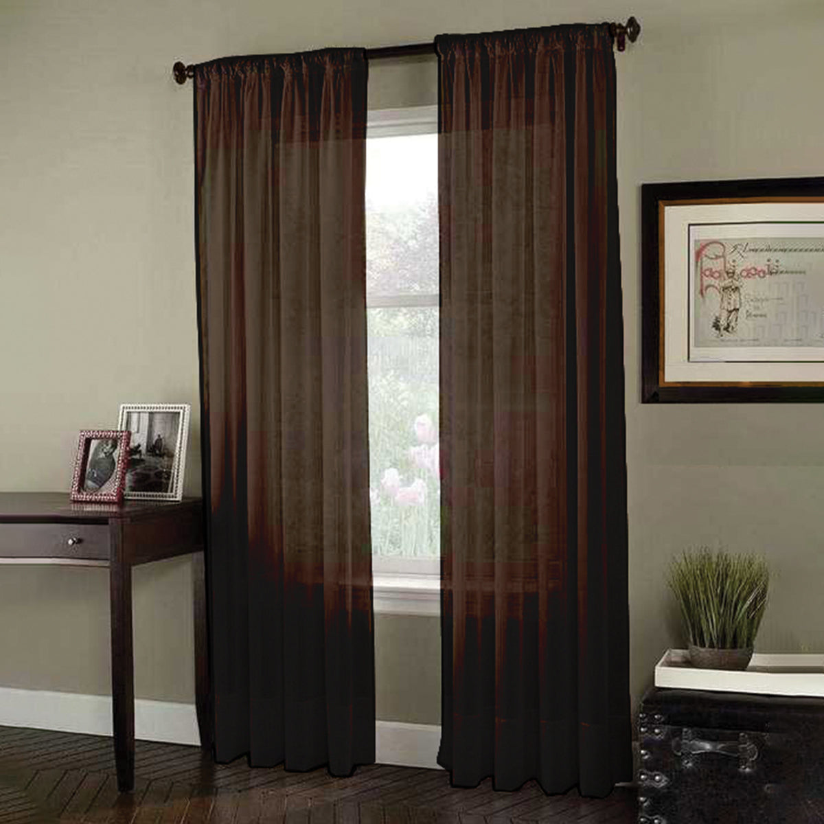 Cortina Tergal - 1 hoja 140 x 210 cm 100% Poliéster