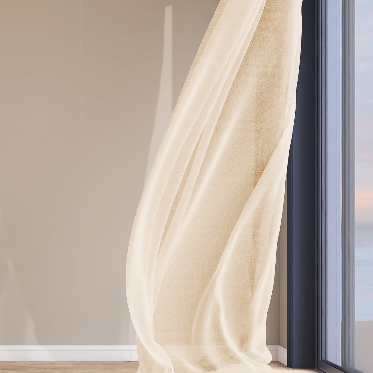 Cortina Tergal - 1 hoja 140 x 210 cm 100% Poliéster