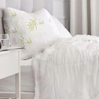 Almohada de Fibras Bamboo Memory Foam Queen Size – Confort y Frescura