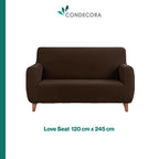 Cubre Sofá Elástico Impermeable 3 piezas Poliéster