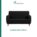 Cubre Sofá Elástico Impermeable 3 piezas Poliéster