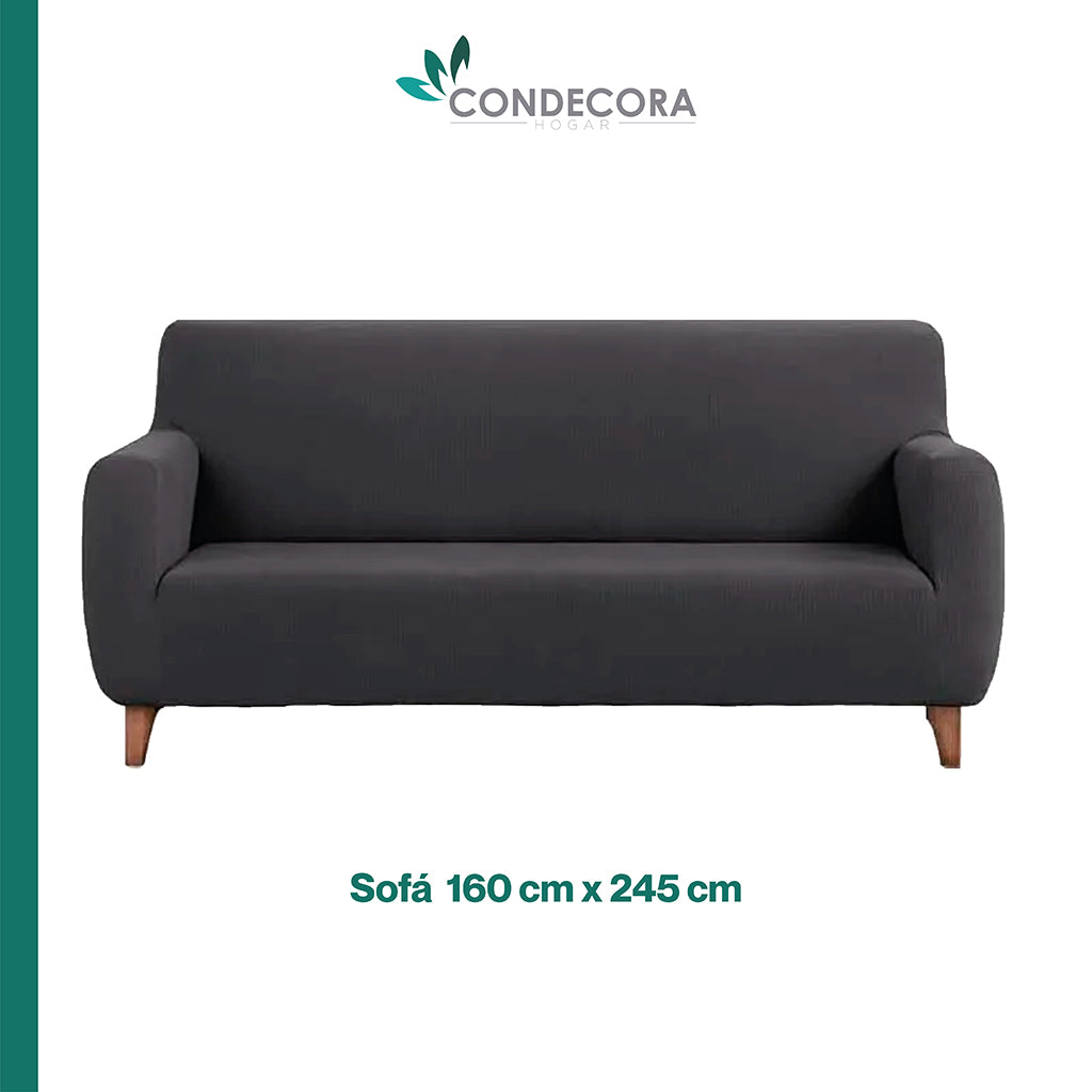 Cubre Sofá Elástico Impermeable 3 piezas Poliéster