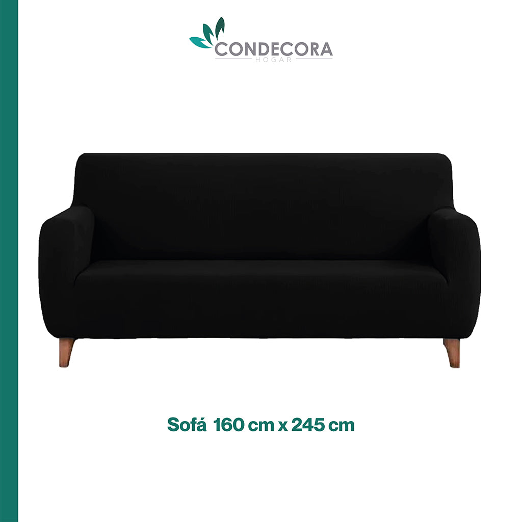 Cubre Sofá Elástico Impermeable 3 piezas Poliéster