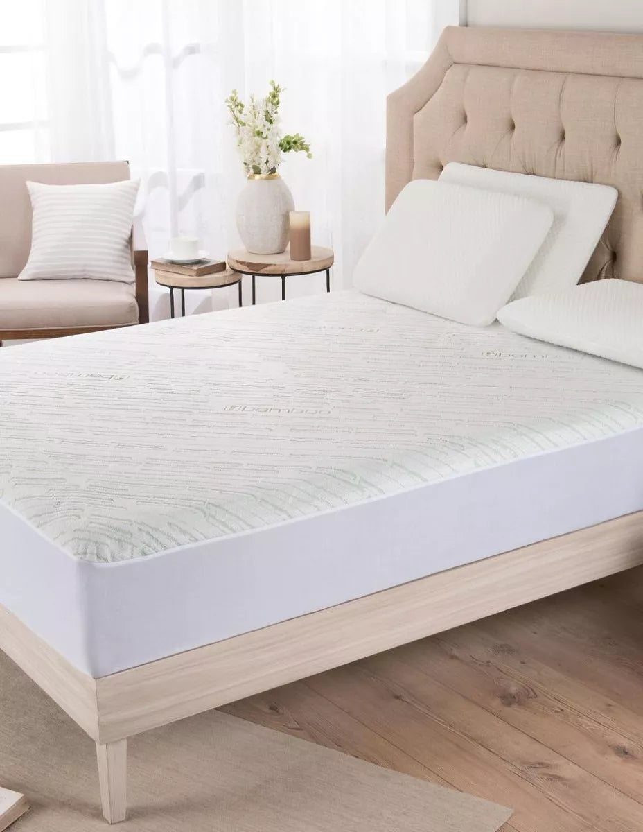 Cubrecolchón Bamboo Blend Impermeable – Protección y Confort