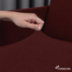 Cubre Sofá Elástico Impermeable 3 piezas Poliéster