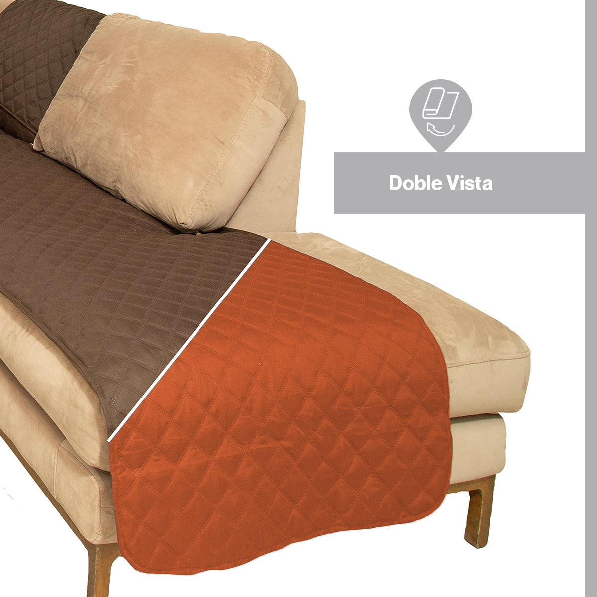 Cubre Salas Esquineras – Protector para Sofá Tipo L Doble Vista