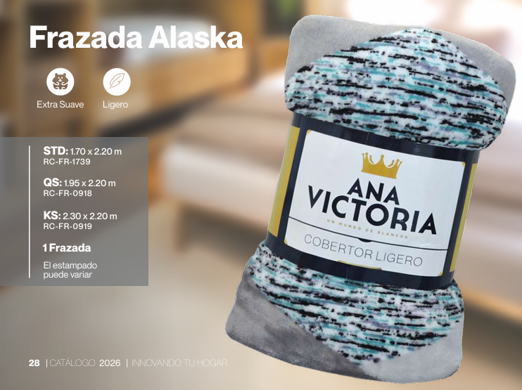 Frazada Alaska